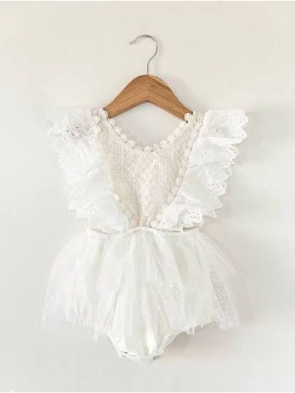 Reverie Threads HADLEY SCALLOPED ROMPER